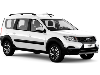2024 Lada (ВАЗ) Largus Cross I Рестайлинг, белый, 2020000 рублей, вид 1
