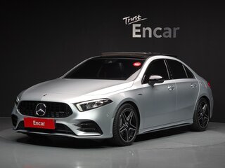 2022 Mercedes-Benz A-Класс AMG 35 AMG II (W177), серебристый, 3092800 рублей, вид 1
