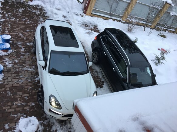 2011 Porsche Cayenne Turbo II (958), белый - вид 8