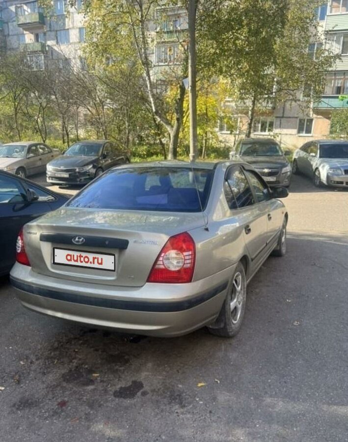 Хендай элантра бежевый