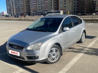 2007 Ford Focus II Рестайлинг, серебристый, 515000 рублей, вид 1