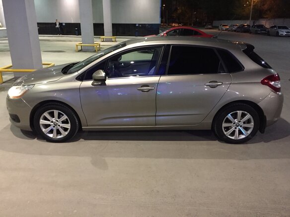 2013 Citroen C4 II, золотистый - вид 6