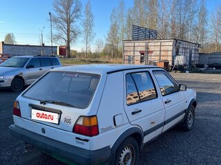 1988 Volkswagen Golf II, белый, 60000 рублей, вид 3