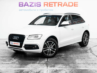 2013 Audi Q5 I (8R) Рестайлинг, белый, 1749000 рублей, вид 1