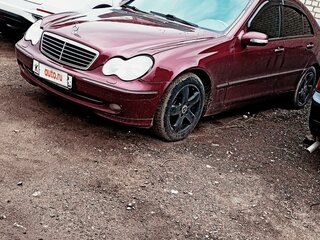2000 Mercedes-Benz C-Класс 240 II (W203), пурпурный, 700000 рублей, вид 1