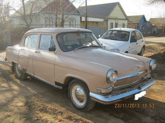 1963 ГАЗ 21 «Волга» 21Л, бежевый - вид 1