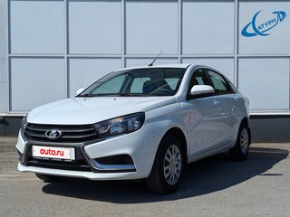 2019 Lada (ВАЗ) Vesta I, белый, 899000 рублей, вид 1