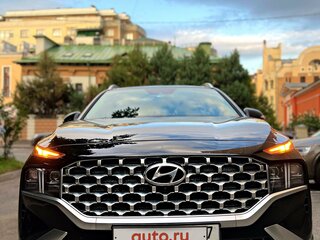 2021 Hyundai Santa Fe IV Рестайлинг, чёрный, 4100000 рублей, вид 2