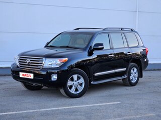 2014 Toyota Land Cruiser 200 Series Рестайлинг 1, чёрный, 4500000 рублей, вид 1