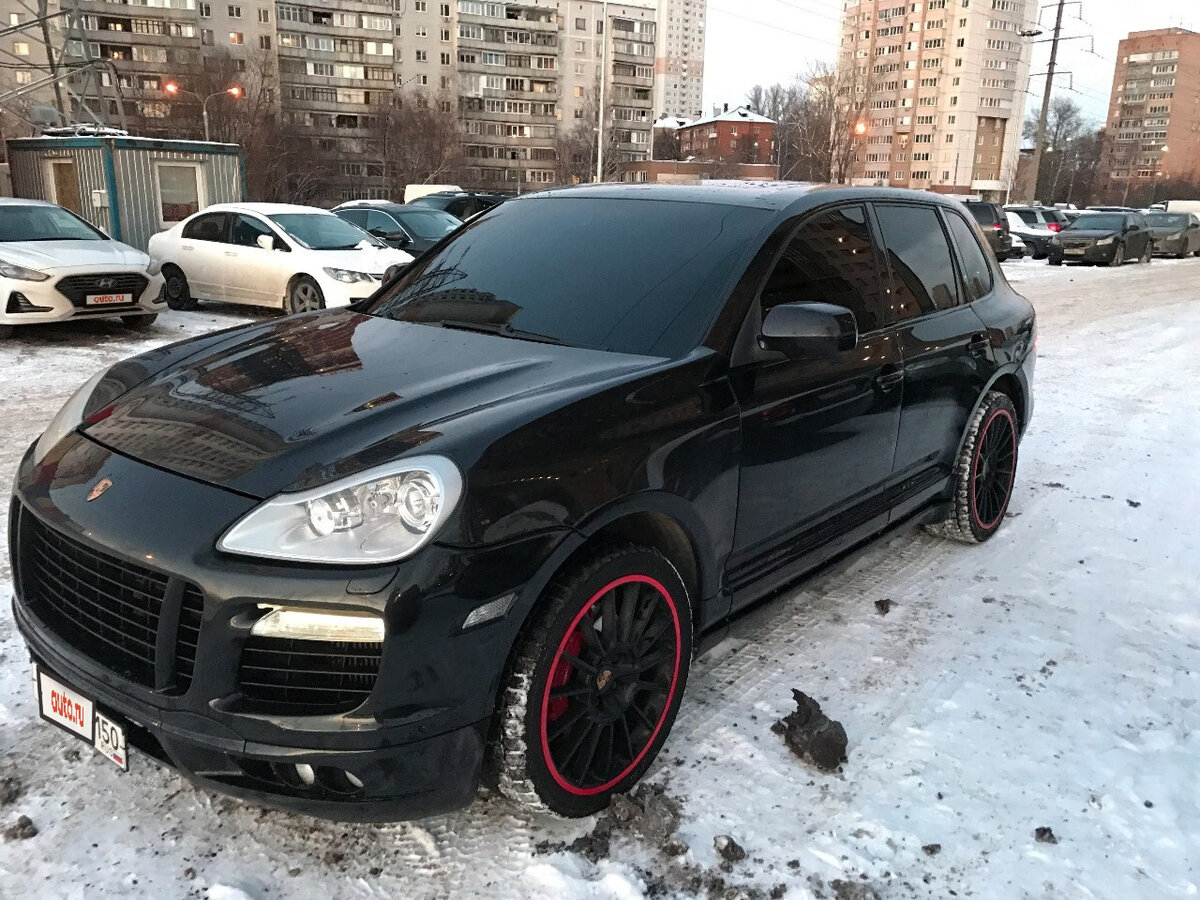 Porsche Cayenne 957 Turbo Black