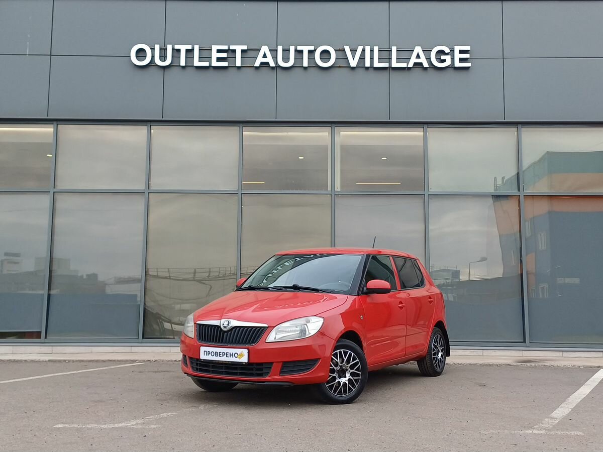 Skoda Fabia II Рестайлинг