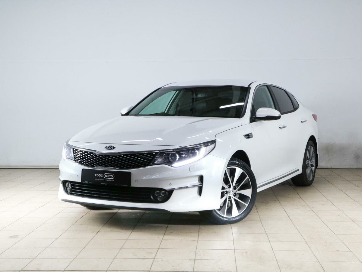 Kia Optima 2018 белая