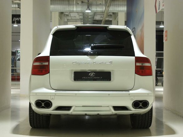 2009 Porsche Cayenne Turbo S I Рестайлинг (957), белый - вид 7