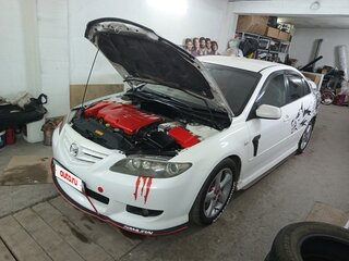 2002 Mazda Atenza I, белый, 725000 рублей, вид 1