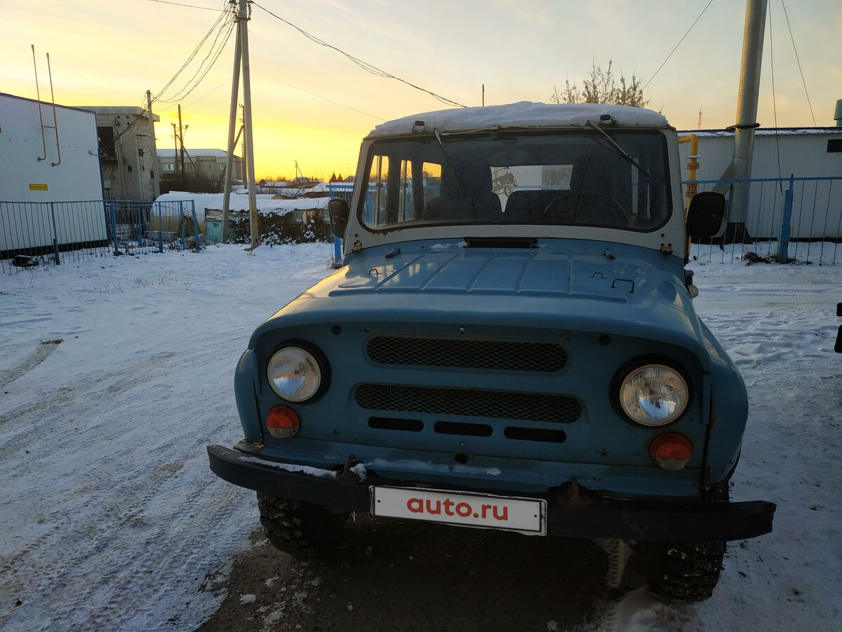 Уаз 3151 синий