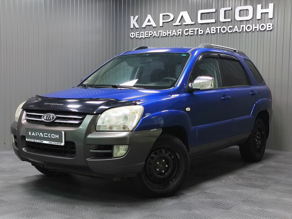 Купить б/у Kia Sportage II 2.0d AT (112 л.с.) 4WD дизель автомат в ...