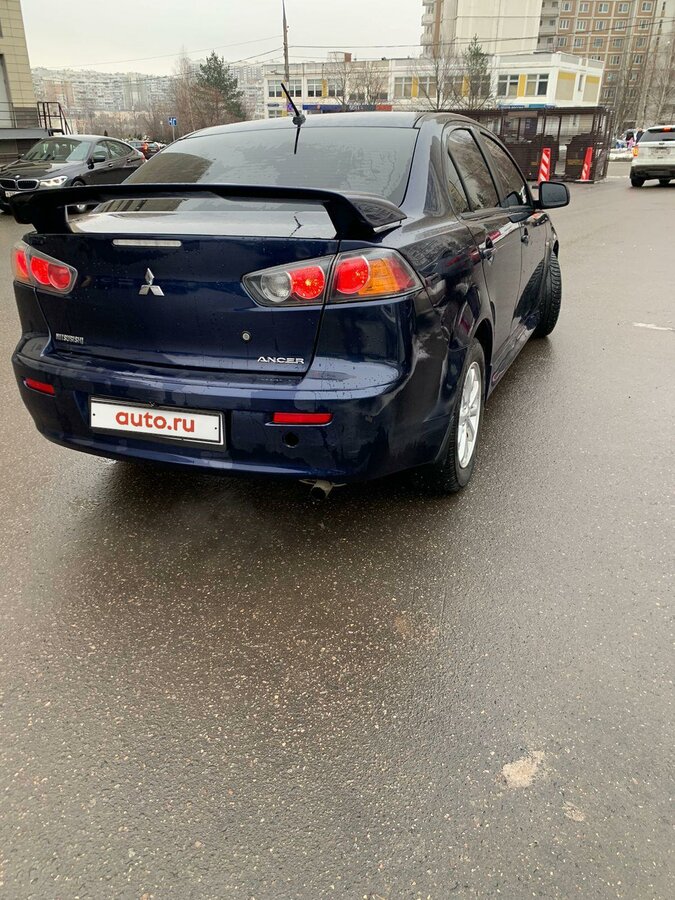 Lancer x рестайлинг