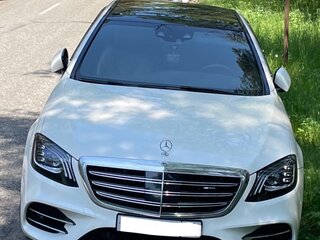 2015 Mercedes-Benz S-Класс 350 CDI BlueTEC Long 9G-TRONIC VI (W222, C217), белый, 3750000 рублей, вид 1