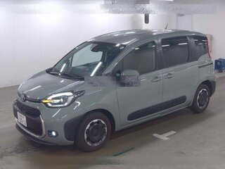 2022 Toyota Sienta III, серый, 1530000 рублей, вид 1