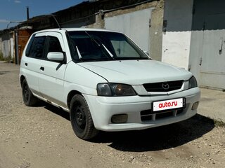 2000 Mazda Demio I (DW), белый, 85000 рублей, вид 1