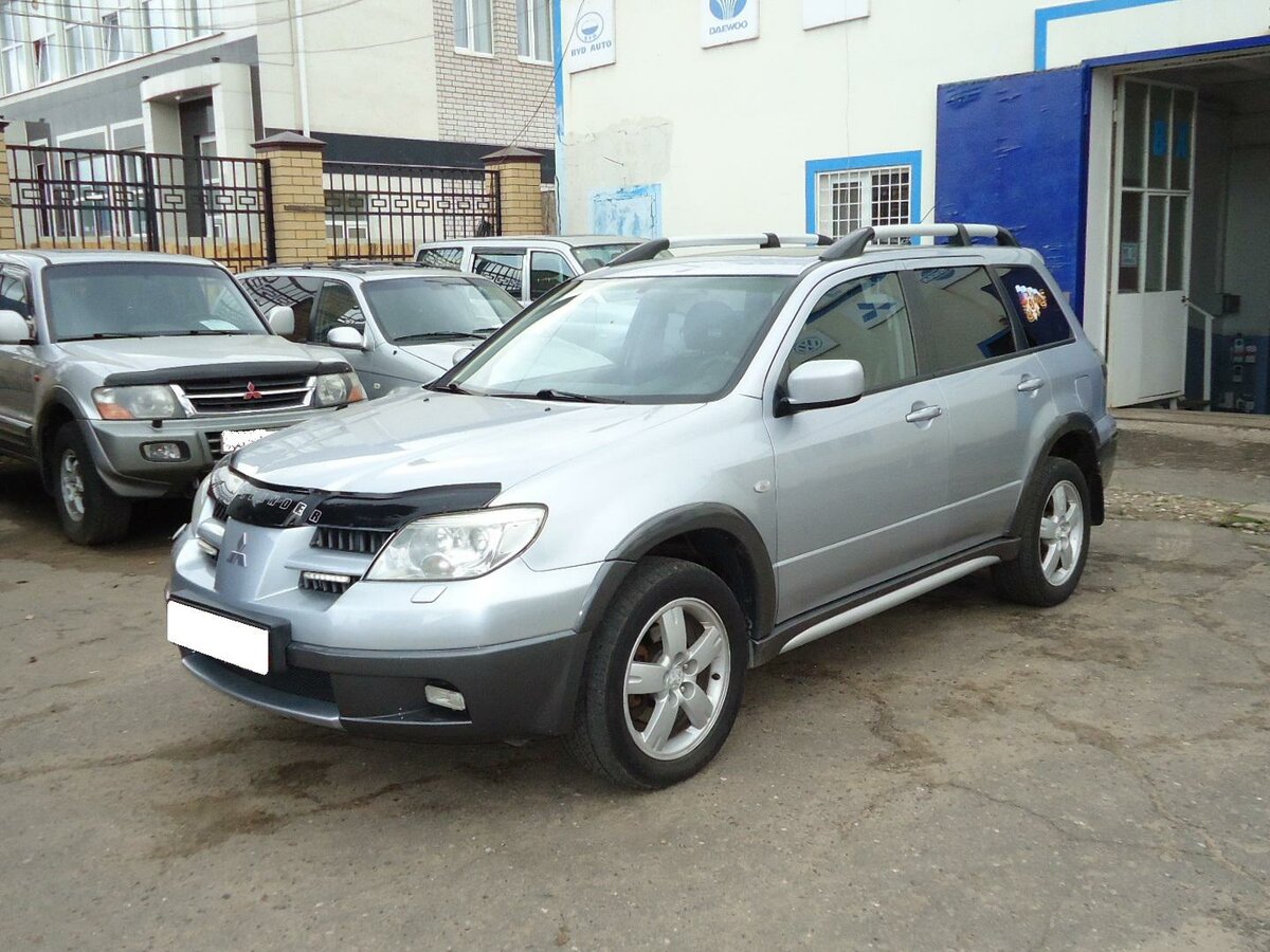 Mitsubishi outlander 2004 главная дорога