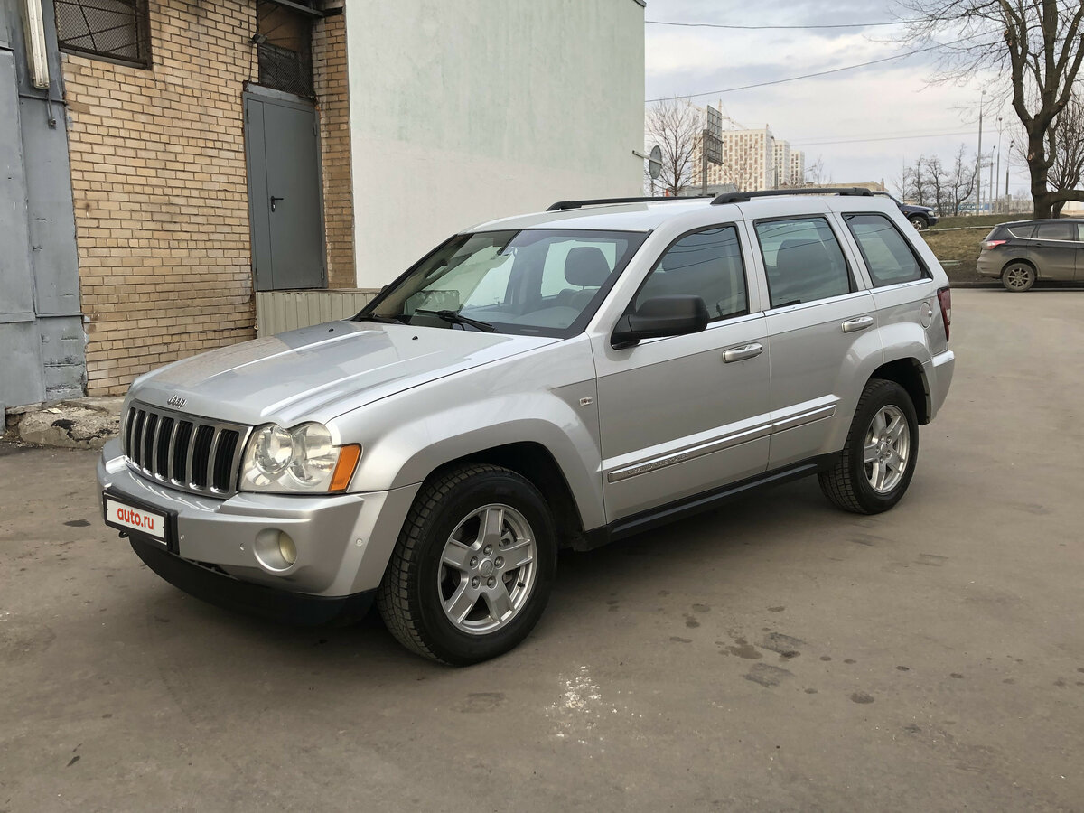 Купить б/у Jeep Grand Cherokee III (WK) 3.0d AT (218 л.с