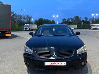 2007 Mitsubishi Galant IX Рестайлинг, чёрный, 350000 рублей, вид 1