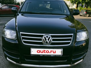2006 Volkswagen Touareg I, чёрный, 1280000 рублей, вид 1