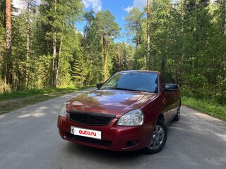 2009 Lada (ВАЗ) Priora I, красный, 150000 рублей, вид 1