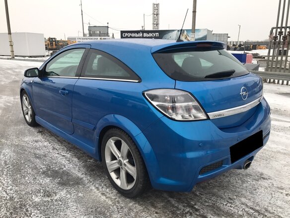 2008 Opel Astra OPC H, голубой - вид 2