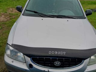 2005 Hyundai Accent ТагАЗ II, серебристый, 290000 рублей, вид 1