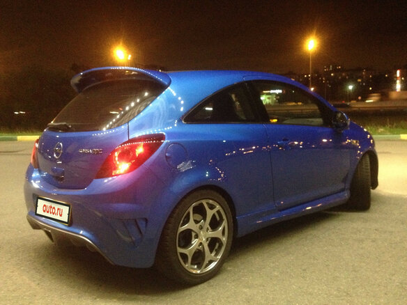2008 Opel Corsa OPC D, синий - вид 8