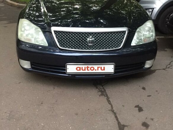 2004 Toyota Crown XII (S180), синий, 1500000 рублей - вид 2