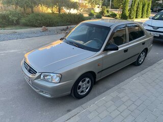 2007 Hyundai Accent ТагАЗ II, серебристый, 620000 рублей, вид 1