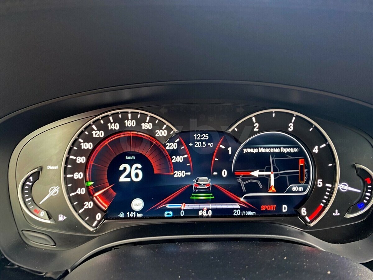 Купить б/у BMW 5 серии дизель автомат в Москве: синий 2018 универсал 5 ...