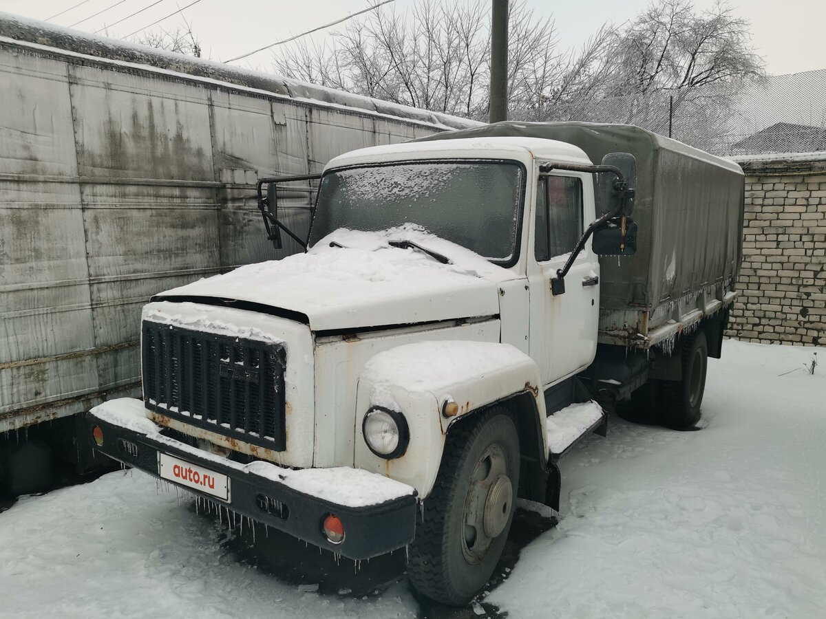 Купить б/у ГАЗ 3307 бензин механика в Дзержинске: белый бортовой