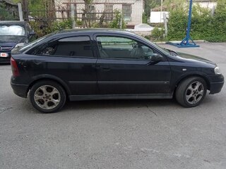 2002 Opel Astra G, чёрный, 220000 рублей, вид 1