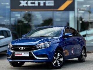 2021 Lada (ВАЗ) Vesta I, синий, 919000 рублей, вид 1