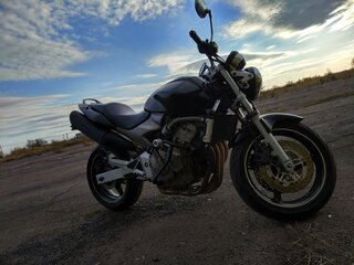 Honda CB 400 черный матовый