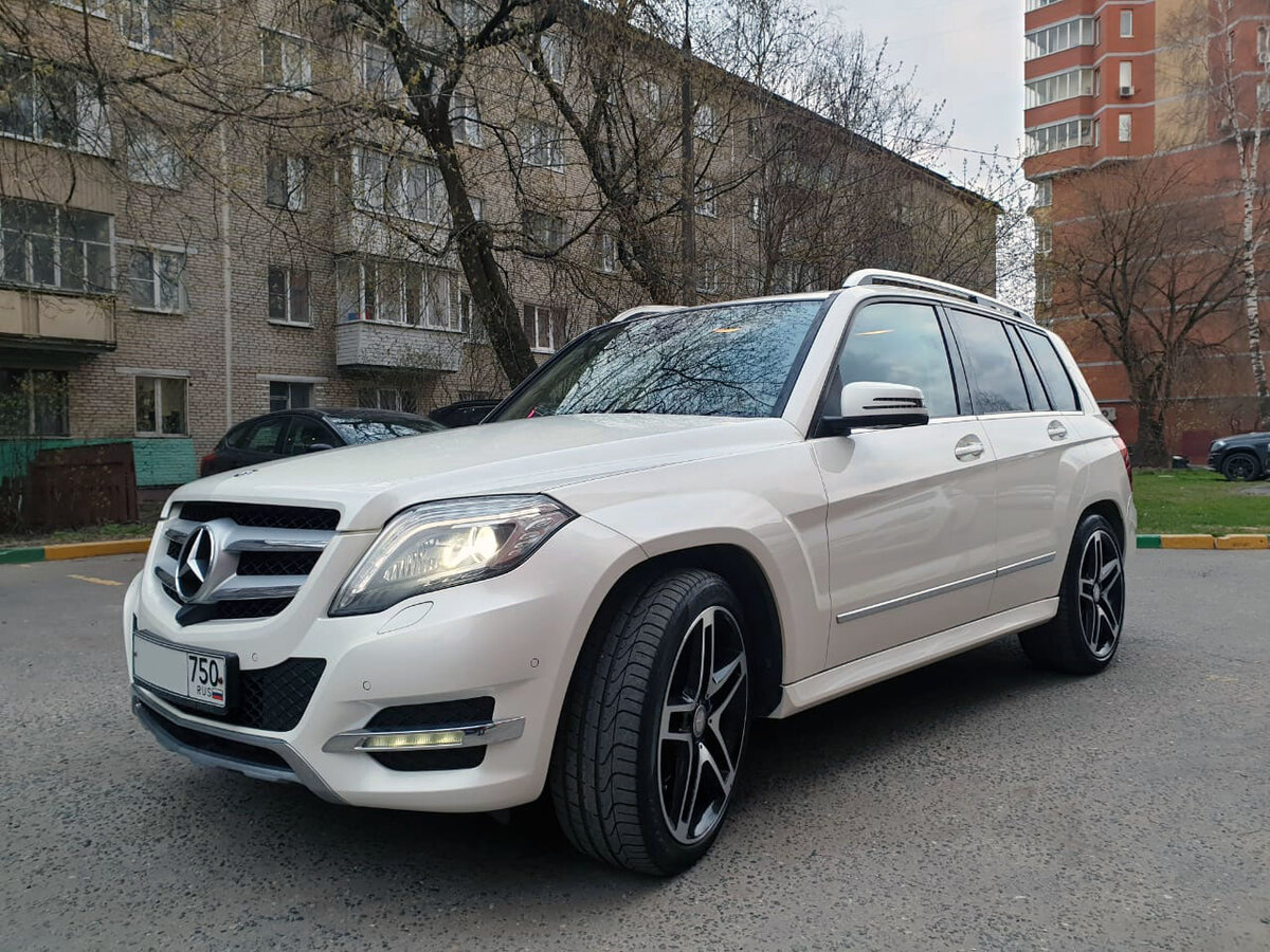 Mercedes GLK 2015 черный