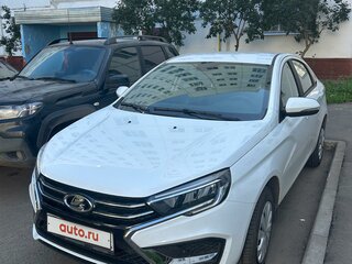 2024 Lada (ВАЗ) Vesta I Рестайлинг (NG), белый, 1500000 рублей, вид 1