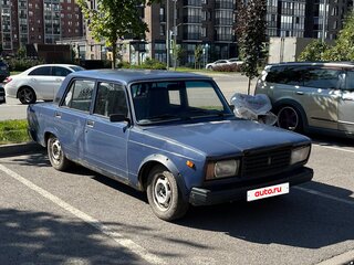 2007 Lada (ВАЗ) 2107, синий, 120000 рублей, вид 1