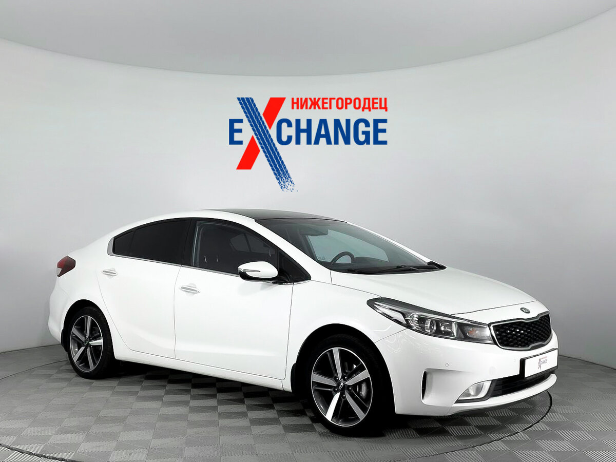 Kia Cerato 2016 белая