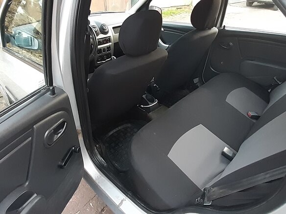 2012 Renault Logan I Рестайлинг, серый - вид 8