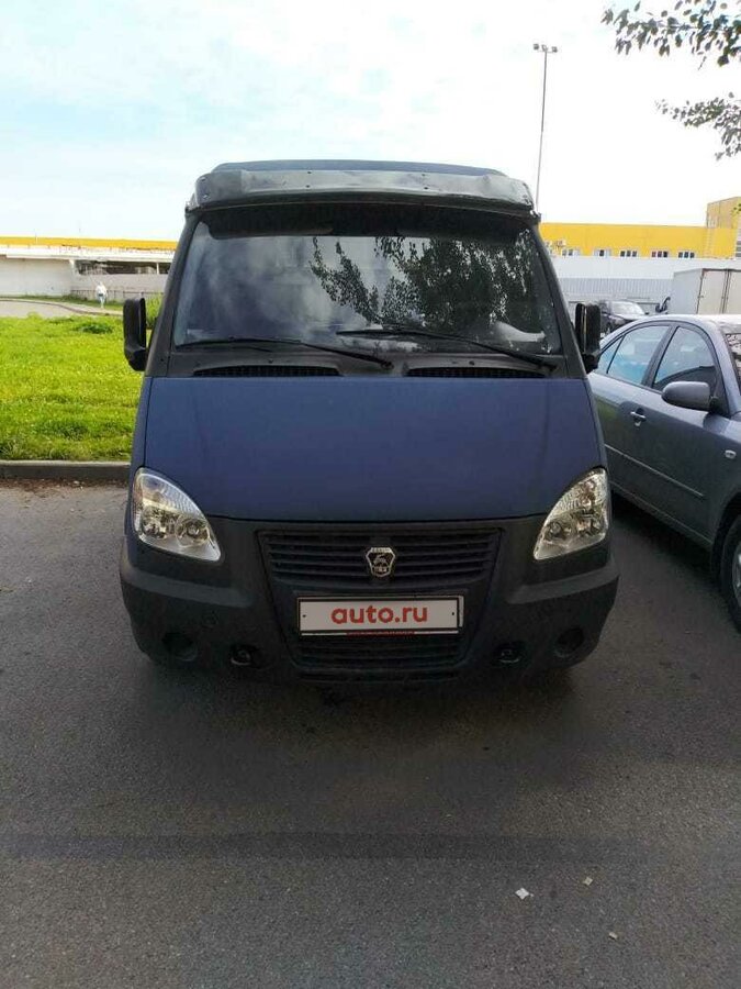 Купить б/у ГАЗ Соболь (2752) дизель механика в Санкт-Петербурге: синий ...