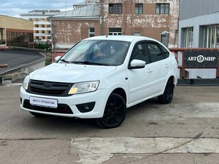 2016 Lada (ВАЗ) Granta I, белый, 500000 рублей, вид 1