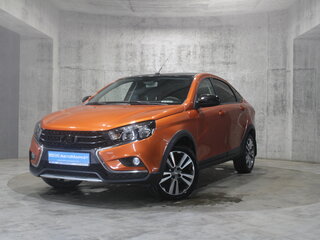 2018 Lada (ВАЗ) Vesta Cross I, оранжевый, 1117000 рублей, вид 1