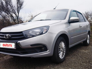 2020 Lada (ВАЗ) Granta I Рестайлинг, серебристый, 720000 рублей, вид 1