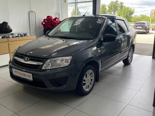 2018 Lada (ВАЗ) Granta I, серый, 495000 рублей, вид 1