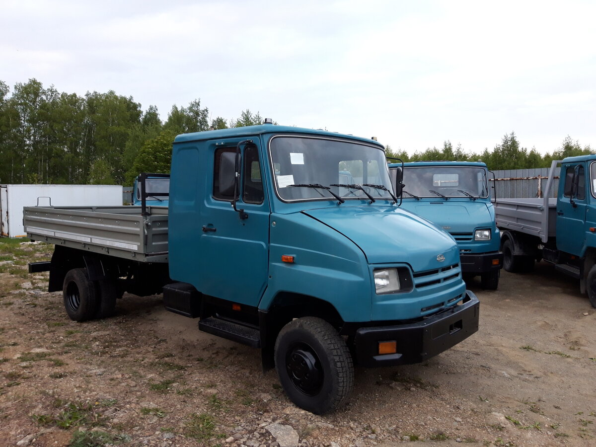 Купить б/у ЗИЛ 5301 "Бычок" дизель в Челябинске: синий бортовой ...